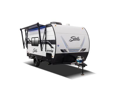 2026 Shasta RVs Compact — front three-quarter view