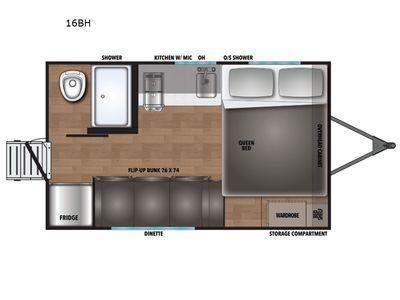 2026 Shasta RVs Compact — side profile view