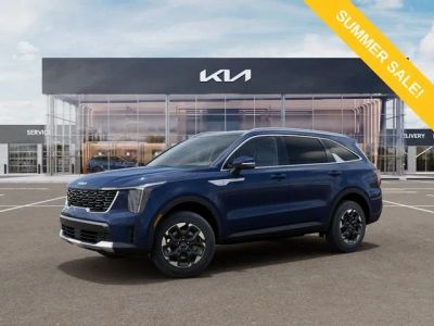 2026 Kia Sorento — rear three-quarter view