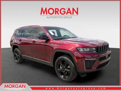 2026 Jeep Grand Cherokee L Limited in Red — front three-quarter view