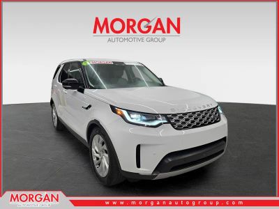 2025 Land Rover Discovery S in Fuji White — front three-quarter view