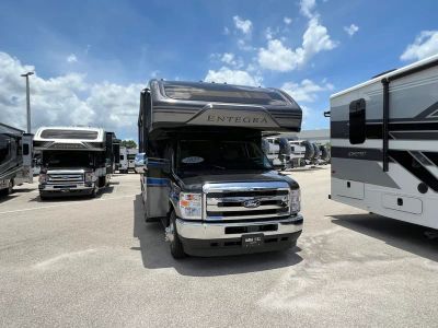 2027 Entegra ODYSSEY — front three-quarter view