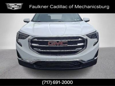 2021 GMC Terrain — rear three-quarter view