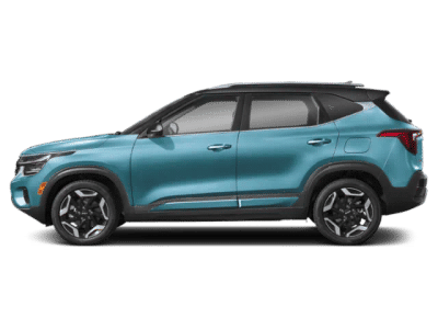 2026 Kia Seltos — rear three-quarter view