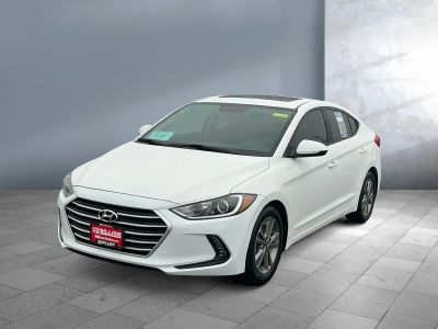 2018 Hyundai Elantra — front three-quarter view
