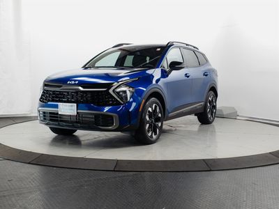 2023 Kia Sportage — rear three-quarter view