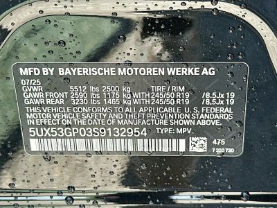 2025 BMW X3 — photo 29 view