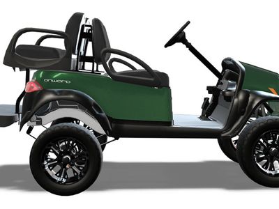 2024 Club Car Onward Lifted 4 Passenger Electric — interior view