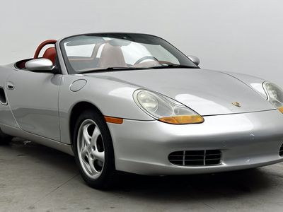 1998 Porsche Boxster — rear three-quarter view