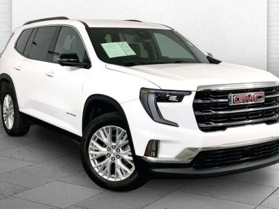 2024 GMC Acadia Elevation in Summit White — front three-quarter view