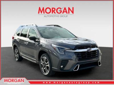 2026 Subaru Ascent Touring in Gray — front three-quarter view