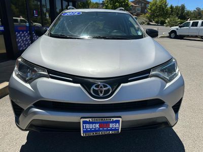 2016 Toyota RAV4 — rear three-quarter view