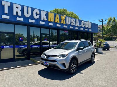 2016 Toyota RAV4 in Silver — front three-quarter view