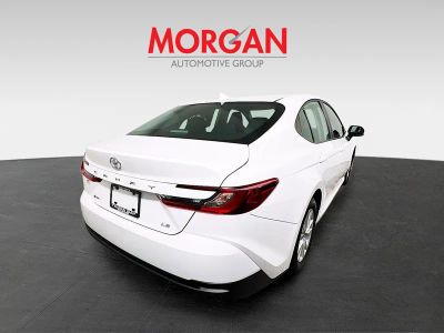 2025 Toyota Camry — rear three-quarter view