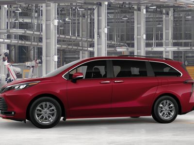 2026 Toyota Sienna — rear three-quarter view