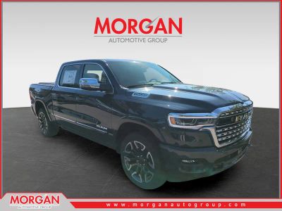 2026 Ram 1500 Limited in Blue — front three-quarter view