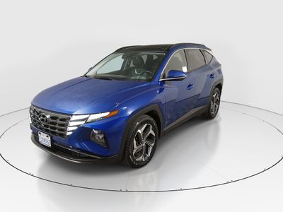 2024 Hyundai Tucson — rear three-quarter view