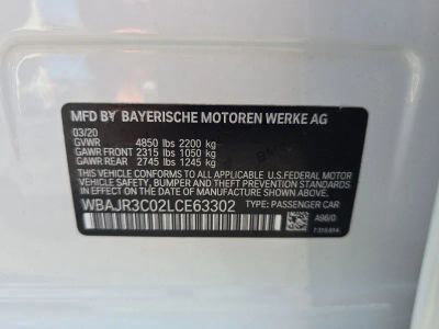 2020 BMW 5 Series — photo 31 view