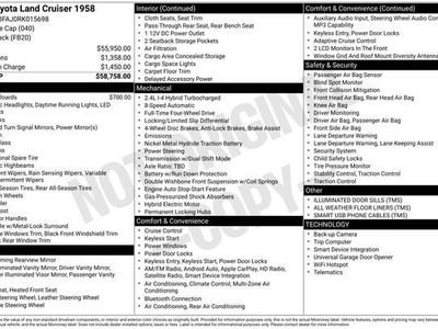 2024 Toyota Land Cruiser 1958 6167 — front three-quarter view