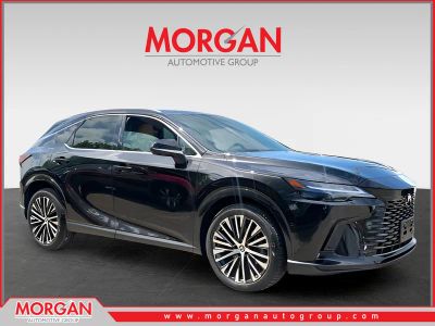2024 Lexus RX 350 Premium Plus in Black — front three-quarter view