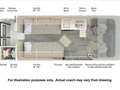 2027 Winnebago TRAVATO — photo 25 view