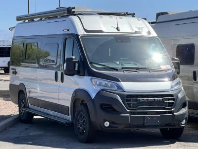 2027 Winnebago TRAVATO — front three-quarter view