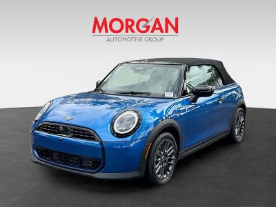 2026 MINI Convertible — rear three-quarter view