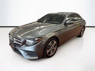 2017 Mercedes-Benz E-Class E 300 4MATIC® in Gray — front three-quarter view