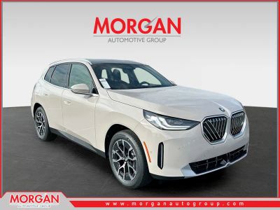 2026 BMW X3 30 xDrive in Beige — front three-quarter view