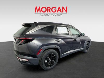 2022 Hyundai Tucson — rear three-quarter view