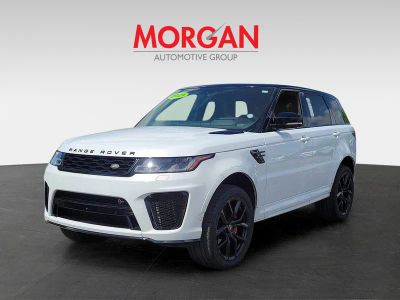 2021 Land Rover Range Rover Sport — rear three-quarter view