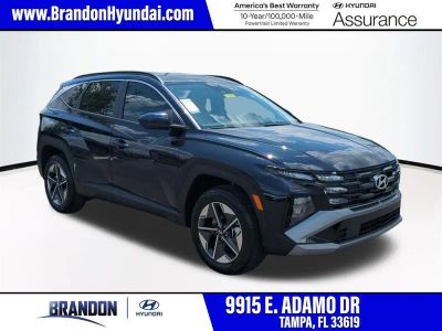 2026 Hyundai TUCSON HYBRID SEL — front three-quarter view