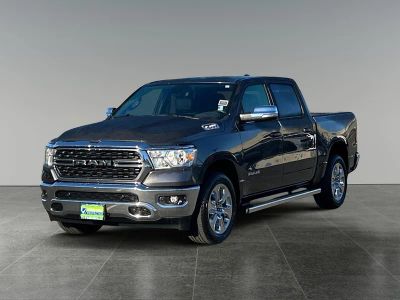 2022 RAM 1500 — rear three-quarter view