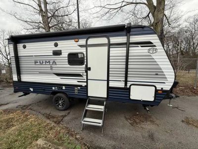 2025 Forest River PUMA 16BHX — front three-quarter view