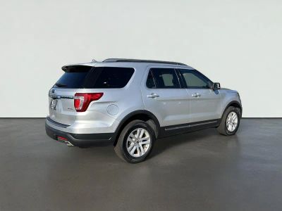 2018 Ford Explorer — rear three-quarter view