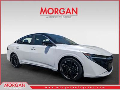 2026 Nissan Sentra SR in White — front three-quarter view