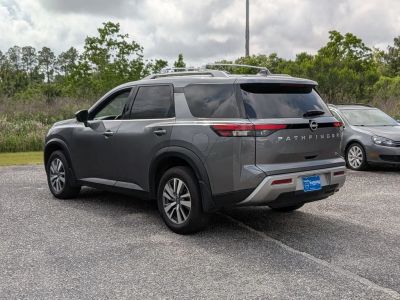 2024 Nissan Pathfinder — rear three-quarter view