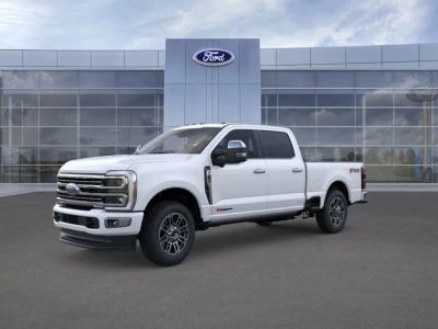 2026 Ford F-250 in Star White Tri-Coat — front three-quarter view