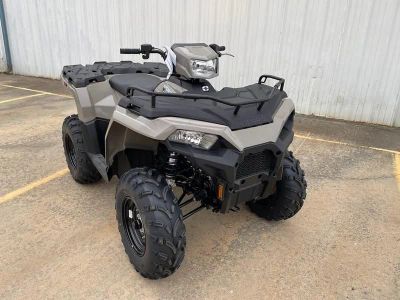 2026 Polaris Sportsman 570 EPS in Desert Sand — front three-quarter view