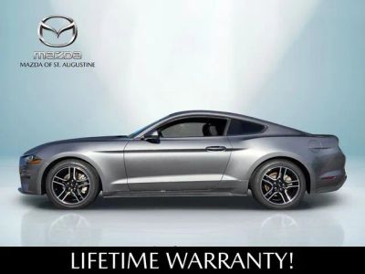 2022 Ford Mustang — rear three-quarter view
