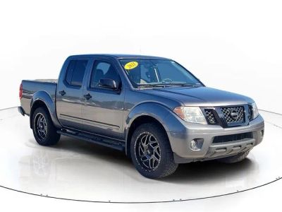 2021 Nissan Frontier — rear three-quarter view