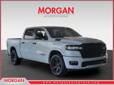 2026 Ram 1500 Big Horn in Bright White Clearcoat — front three-quarter view