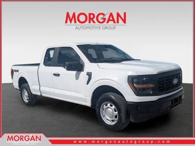 2024 Ford F-150 XL in Oxford White — front three-quarter view