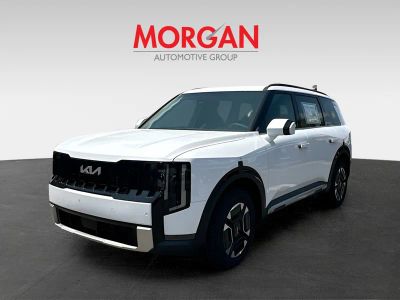 2027 Kia Telluride Hybrid — rear three-quarter view