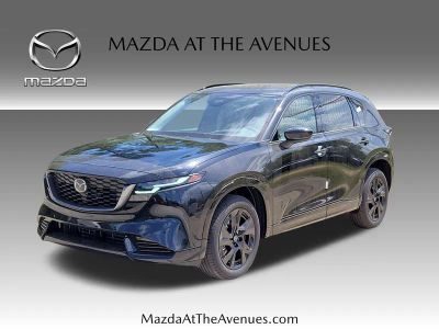 2026 Mazda CX-5 2.5 S Premium in Black — front three-quarter view