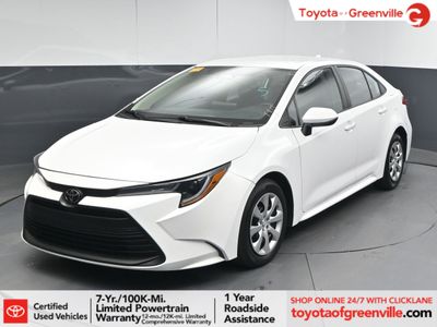 2026 2024 Toyota Corolla LE Sedan — front three-quarter view