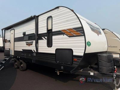 2020 Forest River RV Wildwood — front three-quarter view
