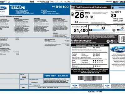 2017 Ford Escape — photo 8 view