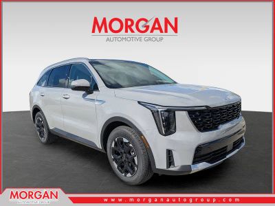 2026 Kia Sorento S in Wolf Gray — front three-quarter view