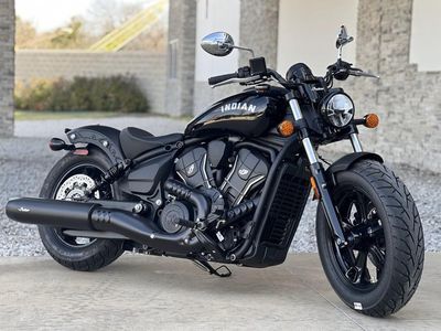2026 Indian Motorcycle Scout Sixty Bobber Black Metallic - Photo 1